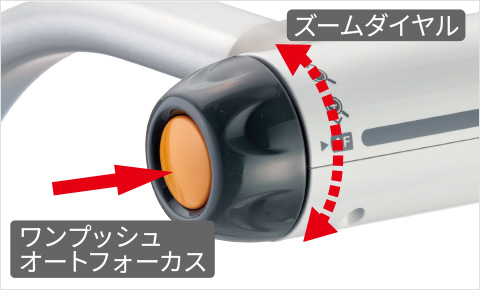 ワンプッシュ&オートフォーカス