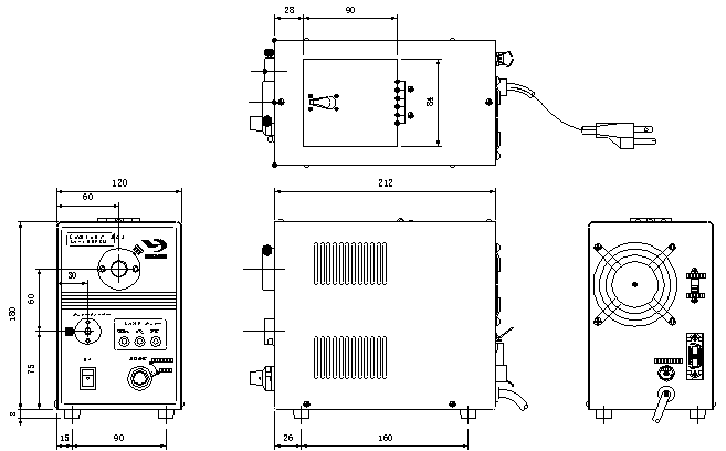 Dimensional Outline Drawing